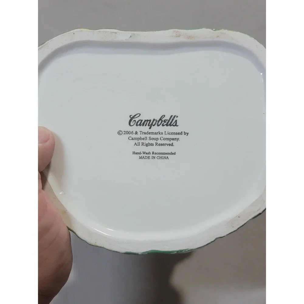Campbells Soup Girl Ceramic Cookie Jar 2006 Licensed Mascot Advertising 12 Inch